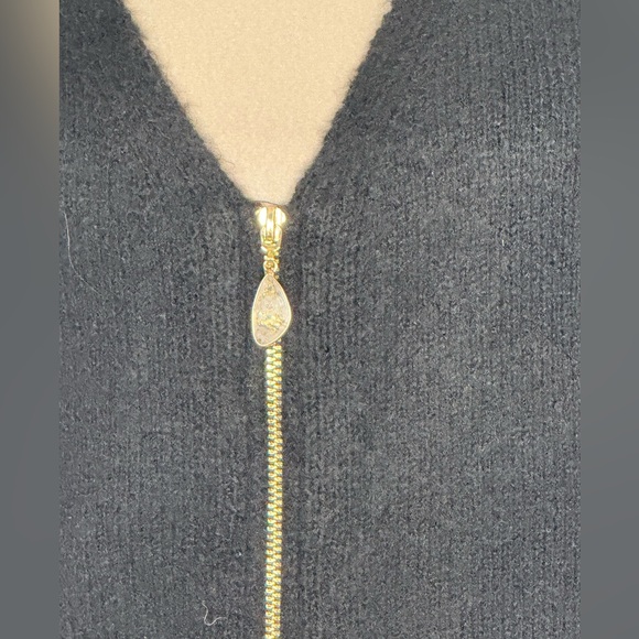 Splendid Collection Two-Way Zip Cardigan - Picture 3 of 7